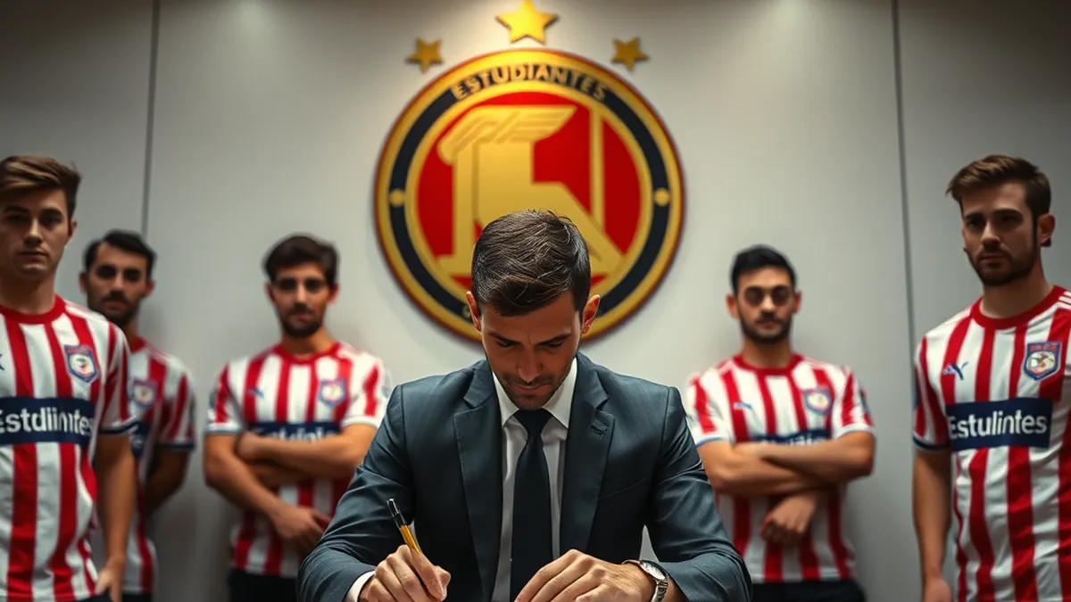 Estudiantes seeks reinforcements in the transfer market
