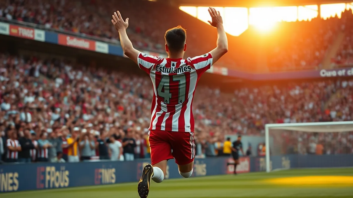 Estudiantes: The importance of L. Alario in attack